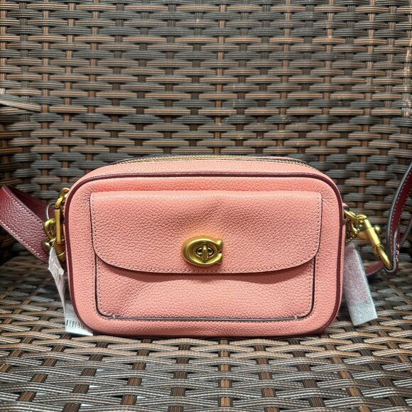 coach Willow Camera Bag In Colorblock crossbody C0695 - Picture 1 of 8